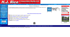 Desktop Screenshot of hjricerealty.com